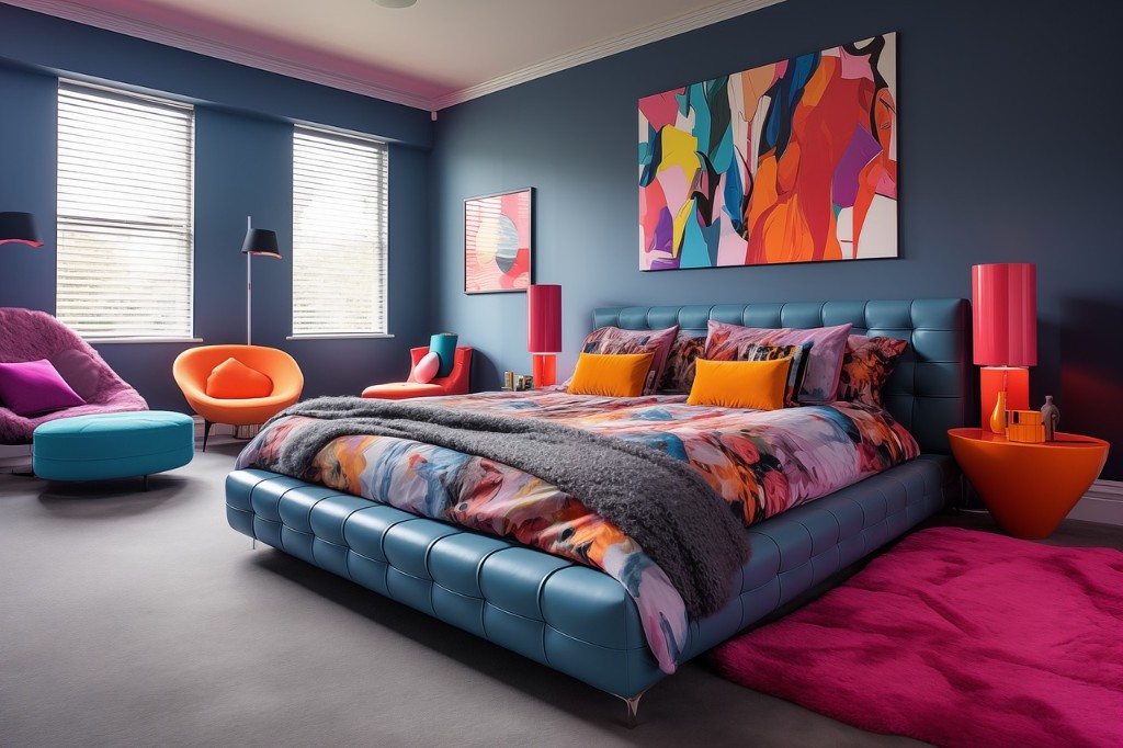 Colorful Bedroom