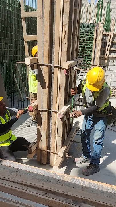 R.C.C. Frame Structure construction